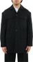 Balenciaga Flap Zakken Jas Zwart Heren - Thumbnail 3