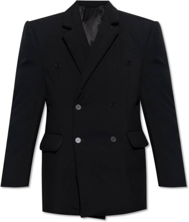 Balenciaga Geïsoleerde jas Zwart Heren