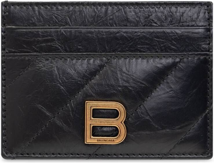 Balenciaga Gewatteerde kaarthouder Zwart Dames
