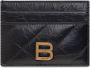 Balenciaga Gewatteerde kaarthouder Zwart Dames - Thumbnail 1