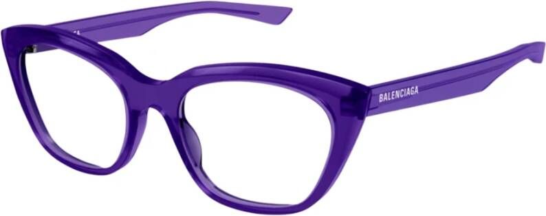 Balenciaga Glasses Purple Dames