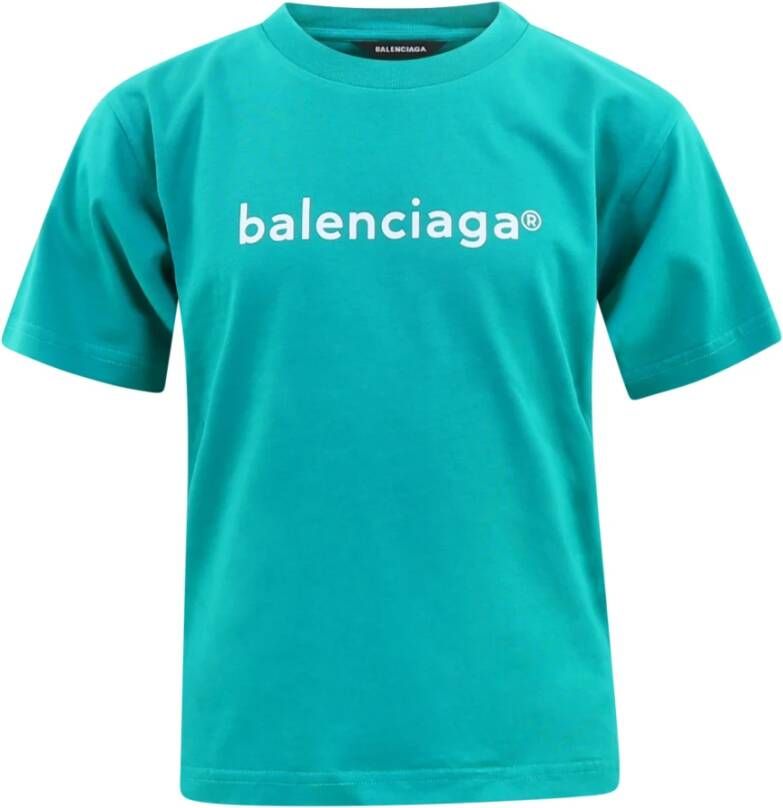 Balenciaga Heren Upgrade T-Shirt Groen Heren