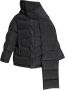 Balenciaga Jacket with detachable scarf Zwart Dames - Thumbnail 1