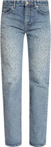 Balenciaga Jeans with vintage-effect Blauw Dames