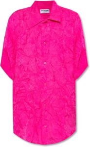 Balenciaga Losjesd shirt Roze Dames