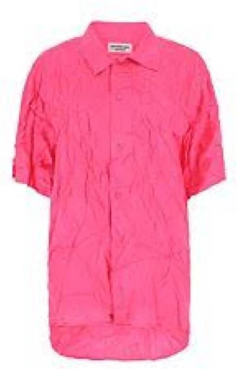 Balenciaga Luxe Damesoverhemd voor elke Gelegenheid Roze Dames