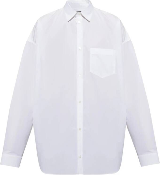 Balenciaga Normaal shirt White Heren