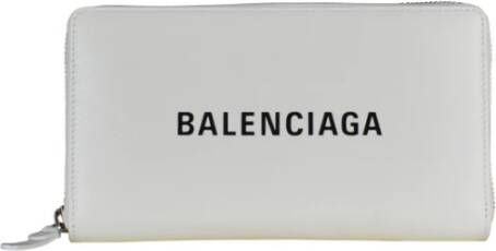 Balenciaga Portemonnee White Dames