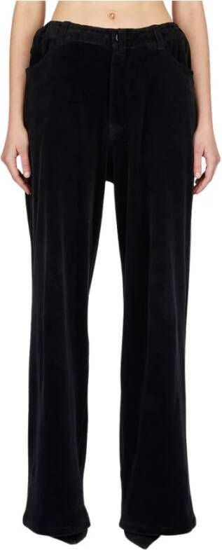 Balenciaga Rechte broek Zwart Dames
