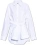 Balenciaga Shirts White Dames - Thumbnail 1
