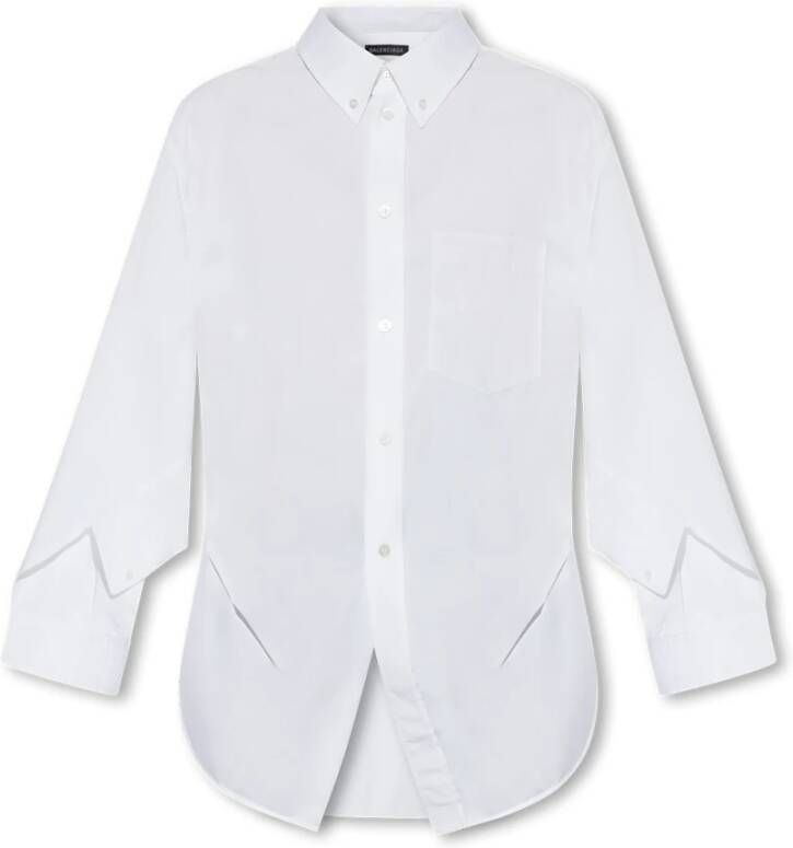 Balenciaga Shirts White Dames