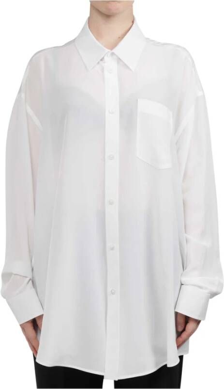 Balenciaga Shirts Wit Dames