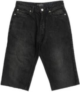 Balenciaga Shorts Zwart Heren