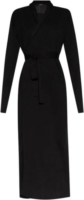 Balenciaga Zijden jurk Black Dames