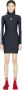 Balenciaga Sportieve Logo Print Mini Jurk Zwart Dames - Thumbnail 1
