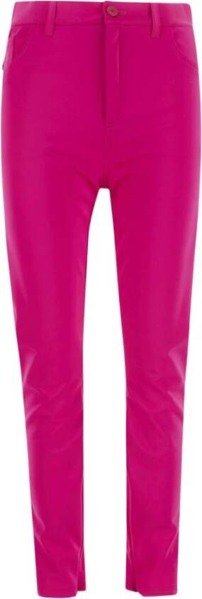 Balenciaga Stijlvolle Leggings Broek Roze Dames
