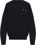 Balenciaga Sweater with logo Zwart Heren - Thumbnail 1