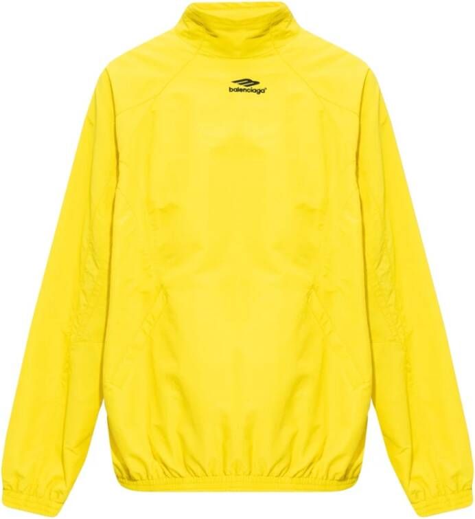 Balenciaga Sweatshirt Yellow Heren