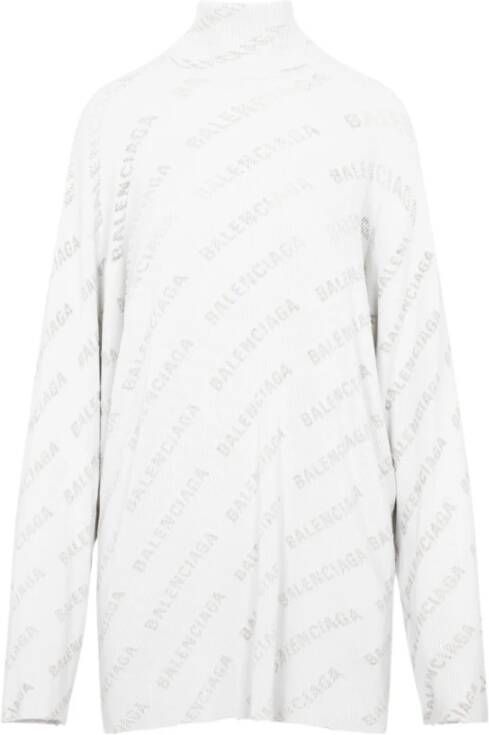 Balenciaga Sweatshirt White Dames