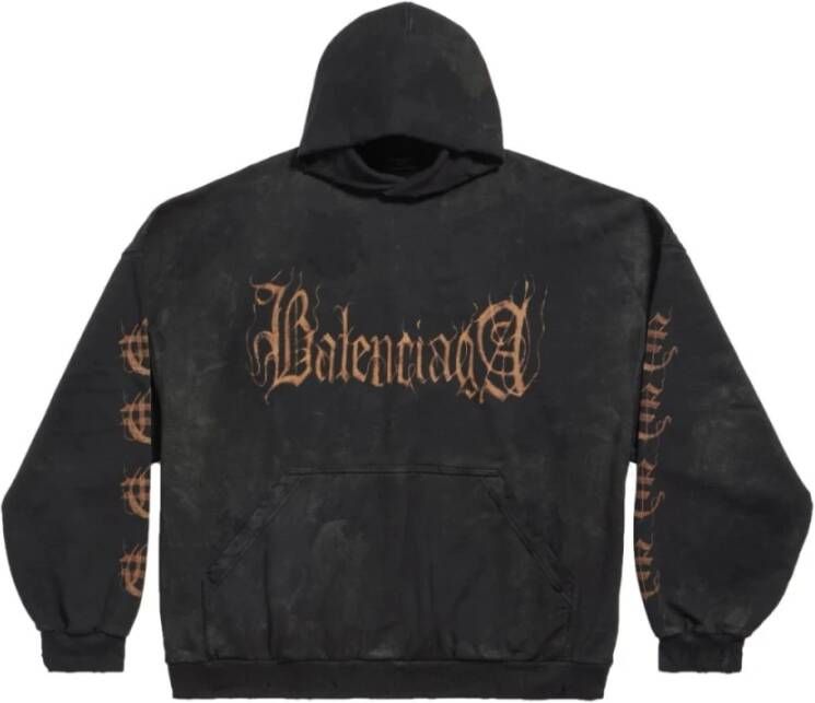 Balenciaga Sweatshirts Zwart Heren