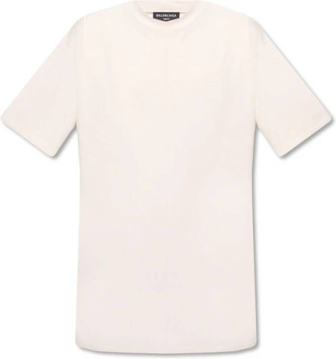 Balenciaga T-shirt Beige Heren