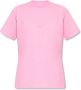 Balenciaga T-shirt Roze Dames - Thumbnail 1