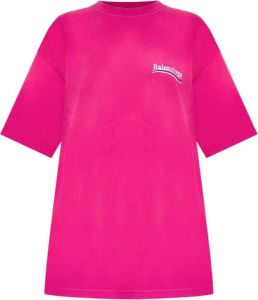 Balenciaga t-shirt Roze Dames