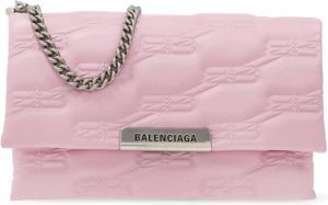 Balenciaga Triplet Shoulder Bag Roze Dames