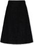 Balenciaga Tweed rok Zwart Dames - Thumbnail 1