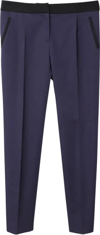 Balenciaga Vintage Balenciaga. -bants slanke broek in paars polyester Paars Dames