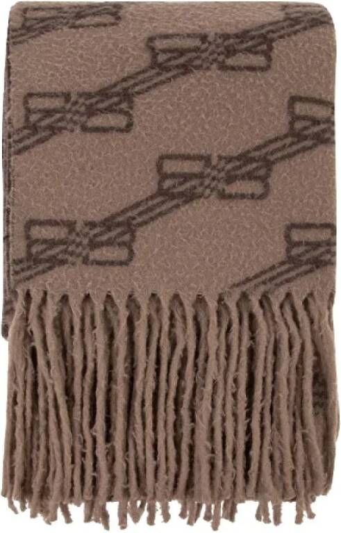 Balenciaga Vintage Gebruikte sjaal Bruin Dames