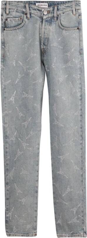 Balenciaga Vintage Jeans Blauw Dames