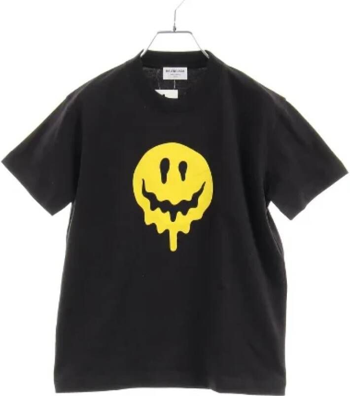 Balenciaga Vintage Pratilled fabric tops Zwart Dames