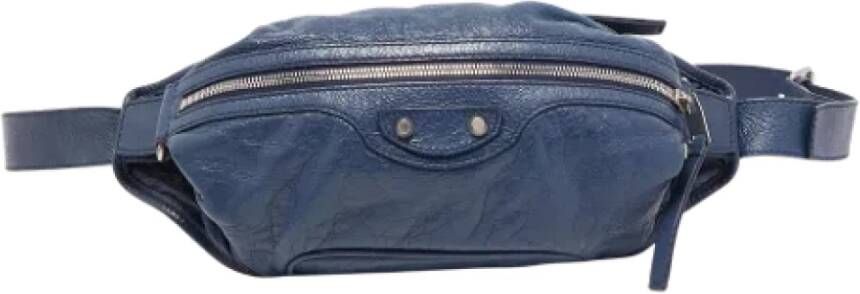Balenciaga Vintage Pre-owned Belt Bags Blauw Dames