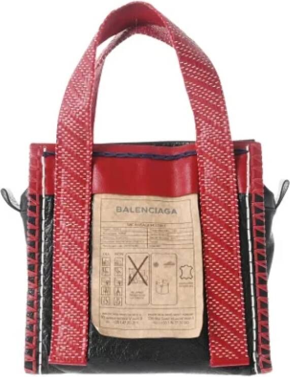 Balenciaga Vintage Pre-owned Canvas balenciaga-bags Zwart Dames