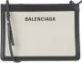 Balenciaga Vintage Pre-owned Canvas clutches White Dames - Thumbnail 1