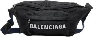 Balenciaga Vintage Pre-owned Canvas travel-bags Zwart Dames