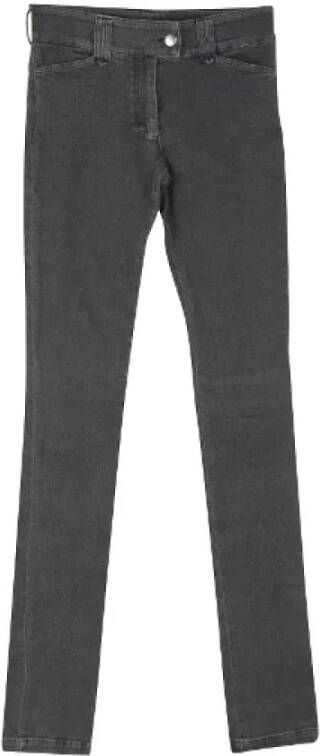 Balenciaga Vintage Pre-owned Cotton jeans Grijs Dames