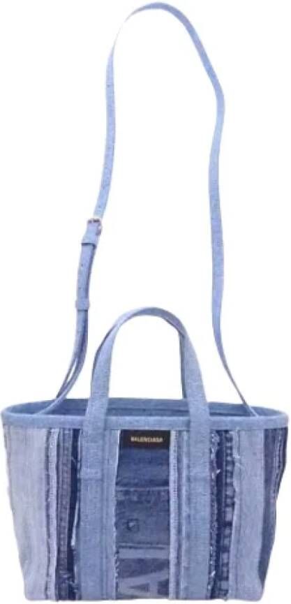 Balenciaga Vintage Pre-owned Denim balenciaga-bags Blauw Dames
