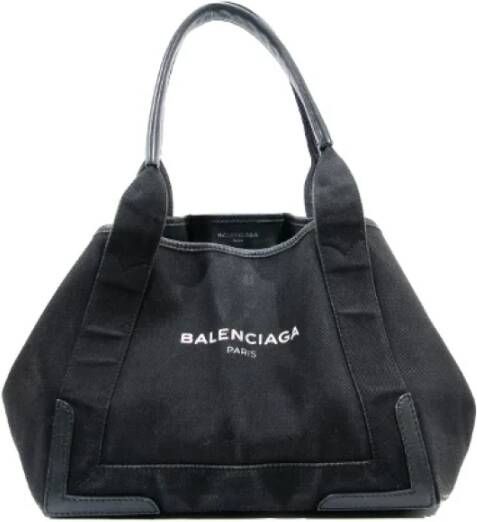 Balenciaga Vintage Pre-owned Denim balenciaga-bags Zwart Dames