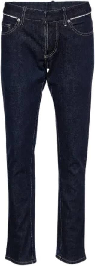 Balenciaga Vintage Pre-owned Denim jeans Blauw Dames