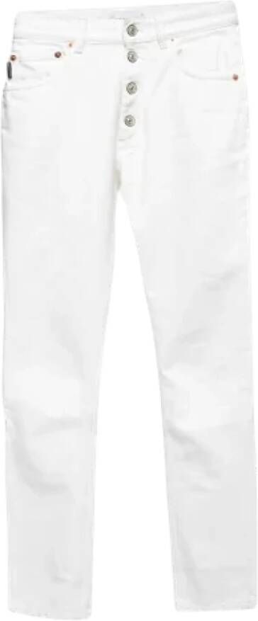 Balenciaga Vintage Pre-owned Denim jeans White Dames
