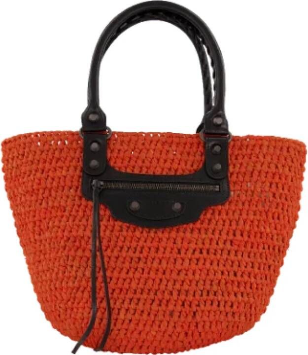 Balenciaga Vintage Pre-owned Fabric balenciaga-bags Rood Dames