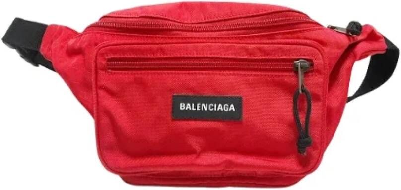 Balenciaga Vintage Pre-owned Fabric balenciaga-bags Rood Dames