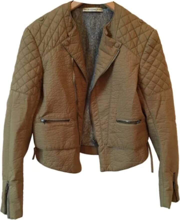 Balenciaga Vintage Pre-owned Fabric outerwear Groen Dames
