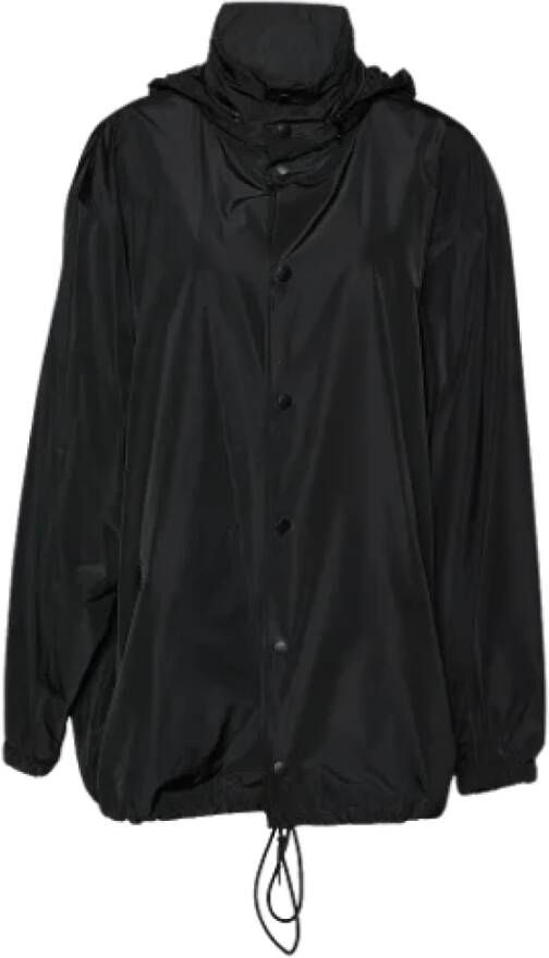 Balenciaga Vintage Pre-owned Fabric outerwear Zwart Dames