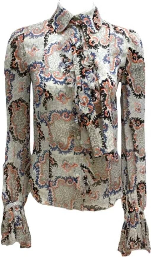 Balenciaga Vintage Pre-owned Fabric tops Meerkleurig Dames