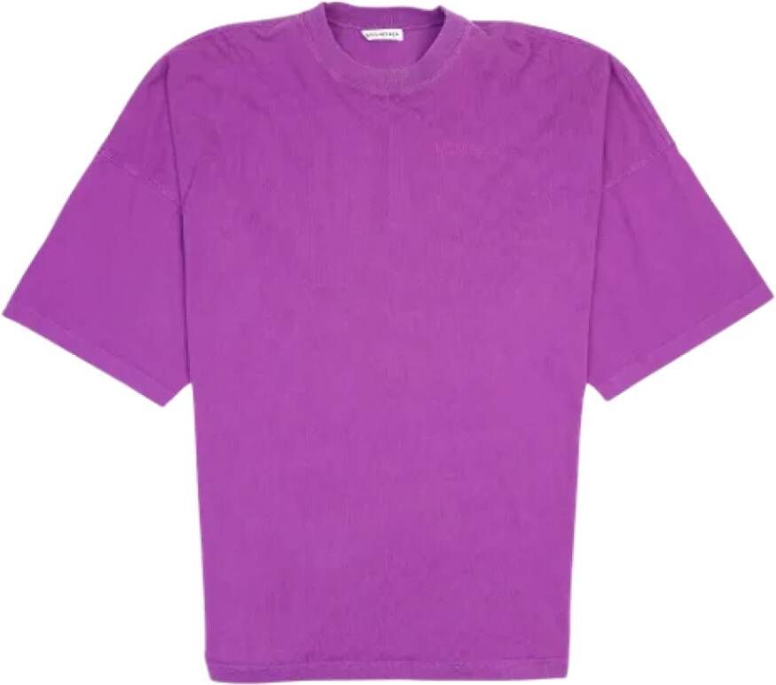 Balenciaga Vintage Pre-owned Fabric tops Purple Heren