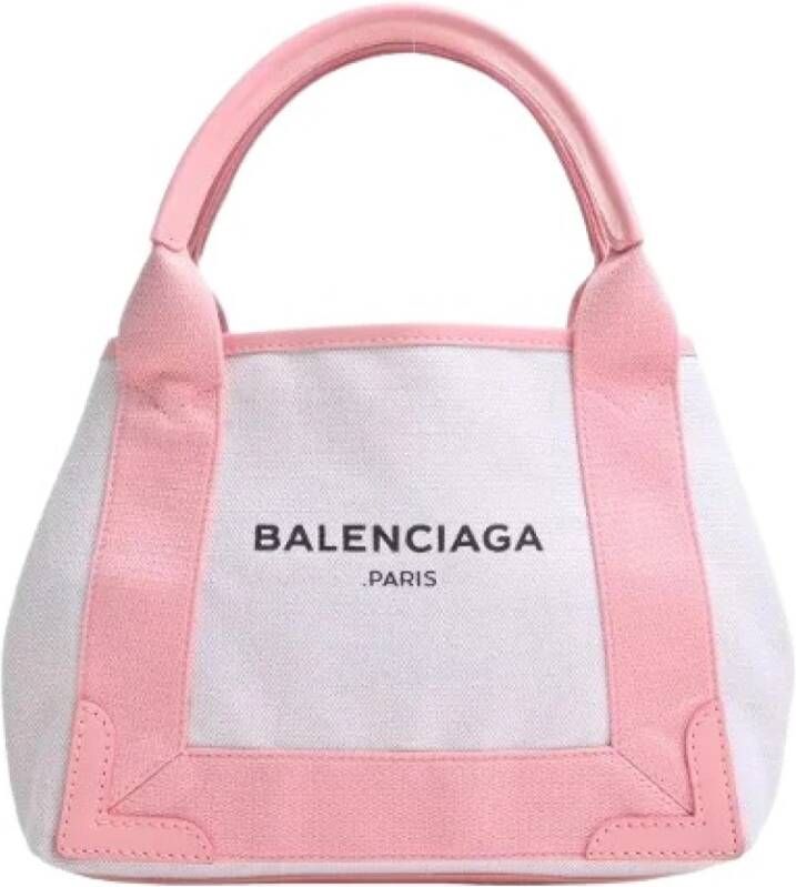 Balenciaga Vintage Pre-owned Fabric totes Roze Dames