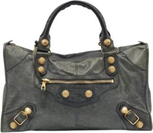 Balenciaga Vintage Pre-owned Handbags Grijs Dames